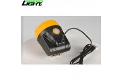 China Small Wireless Miner Helmet Lamp , IP67 10000 Lux Coal Mining Lights supplier