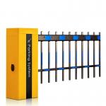 Large Iron Craft Automatic Safety Car Barrier Gate For Parking Lot for sale