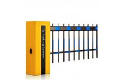 China Large Iron Craft Automatic Safety Car Barrier Gate For Parking Lot supplier