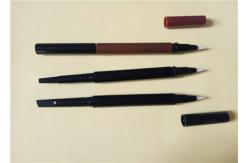China ABS Waterproof Double Ended EyeLiner Pencil Packaging Silk Screen Printing supplier