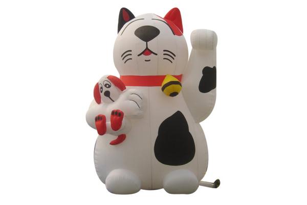 Inflatable advertising cat / inflatable advertising lucky cat / inflatable promotion