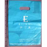 HDPE Plastic Die Cut Handle Bags for sale