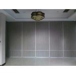 Customized Hotel Acoustic Room Dividers With Ceiling Track Heat Insulation for sale