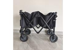 China Four Way Collapsible Folding Cart T-Shaped Adjustable Handle OEM Body And Cloth supplier