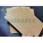 Food Grade Uncoated 250gr 300gr Unbleached Interleave Kraft Paperboard Sheets for sale