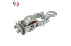 China Grounding Wire Cable Pulling Pulley Conductor Stringing Blocks supplier