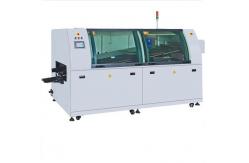 China Industrial SMT Wave Soldering Machine With PC PLC Controlling supplier