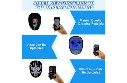 China 3600pcs Programmable Smart Led Face Mask For Halloween Party Cosplay supplier