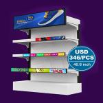 Customized Size Shelf Screen LCD Stretch Bar Display Ultra-Thin for Supermarket Retail Stores for sale