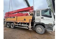 China Putzmeister 38m Concrete Pump Truck with Second Hand Placing Boom and Beton Pumper supplier
