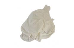 China Recycled White T Shirt Industrial Cotton Rags supplier