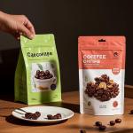 Custom Printed Matte Stand-Up Pouches Partial Window Visibility Resealable Zipper FDA Compliant For Food for sale