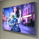 Backlit Display Led Fabric Light Box Advertising Aluminum Profile Frame Lightbox