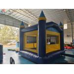 Factory OEM/ODM Inflatable Jumping House Blue Square Bouncy House Castle