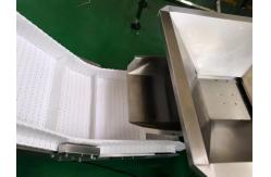 China High Capacity Granule PVC PU Belt Incline Conveyor With Hopper supplier