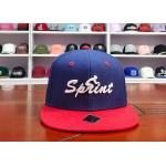 ACE Cool Outdoor Unisex Custom 3D Embroidery Logo Red Bill Peak Hip Hop Baseball Snapback Cap for sale