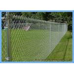 Electro Galvanized Chain Link Fence Panels , Chain Wire Fencing For Building Materials for sale