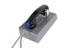 China Grey Corrosion Resistance Vandal Proof Telephone With ABS Material Handset supplier