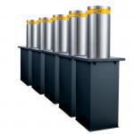 Automatic Intercept Height 1m Driveway Security Post Thickness 6mm 150kg for sale