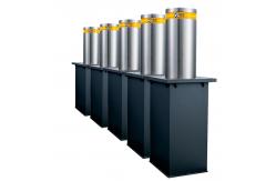 China Automatic Intercept Height 1m Driveway Security Post Thickness 6mm 150kg supplier