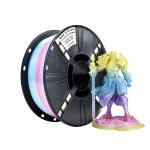 3D Printing Filament 1.75mm Macarons Rainbow Short Distance Gradient PLA+ Filament 1000g for sale