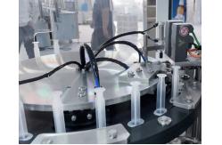 China Automatic liquid gel prefilled syringe filling capping labeling machine injection filling machine supplier