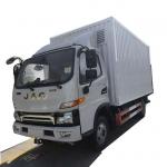Factory Supply  4X2 JAC Truck Van Trucks Cargo Van Truck With 4.2Meter Cargo Boxes for sale
