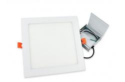 China Slim Round Led Panel Downlight 3000K For Leaving Area Input 185 - 265V supplier