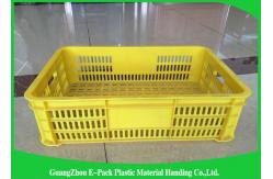 China Standard Sizestackable Plastic Storage Bins , Mini Load Plastic Shipping Crates supplier