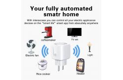 China App Controlled Smart Plug Socket Voice Control Wifi Power Outlet CE supplier
