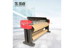 China Textile CAD Plotter Machine Double HP45 Cartridges High Printing Speed supplier