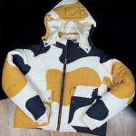 Custom Winter Color Block Outdoor Wear Ultra Light Duck Goose Down Coats Zip up Cropped Jackets Padded Bubble Puffer Jacket for sale