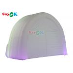 LED Lighting Inflatable Cube Tent With Blower For Beer Drink Shop Party for sale
