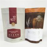 Custom Food Grade Smell Proof Moisture Proof Edibles Stand Up Packaging Bags For Coffee Bean for sale