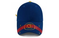 China Custom Embroidery Cotton 58cm Six Panel Baseball Cap supplier