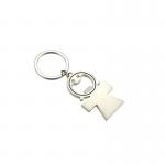 Compact Metal Beer Bottle Opener Keychain With Custom Plating for sale