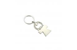 China Compact Metal Beer Bottle Opener Keychain With Custom Plating supplier