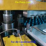 High Efficiency Fin Stamping Press Machine High Speed For Aluminum Foil Coil