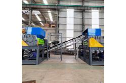 China Automatic Double Shaft Shredder Machine Brass / Copper Twin Shaft Shredder Machine supplier
