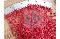 China Wall Divider 1.6mm Metal Mesh Drapery Anodized Surface Treatment Aluminium Chain Link supplier