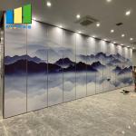 Conference Room Sound Proofing Folding Movable Sliding Acoustic Partition Walls for sale
