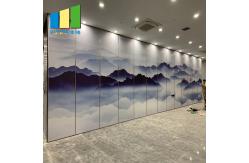 China Conference Room Sound Proofing Folding Movable Sliding Acoustic Partition Walls supplier