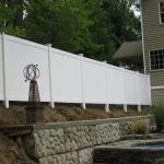 Durability 6*8 Feet virgin PVC Cheap Full Privacy Fence for sale