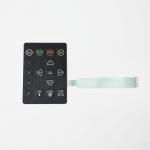 Waterproof Silicone Rubber Membrane Keypad With Silk Printing Laser Etching for sale