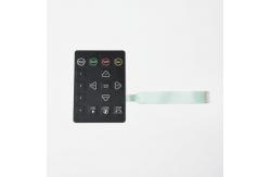 China Waterproof Silicone Rubber Membrane Keypad With Silk Printing Laser Etching supplier