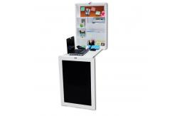 China Hand Painting MDF Foldable 17.5cm Depth Wall Mounted Ironing Cabinet supplier