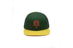 China Velcro Closure Embroidered Snapback Cap For Men Customize High End Street Style supplier