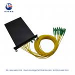 Standard LGX Cassette 2×8 PLC Splitter 0.9mm For Fiber Optic Cable for sale