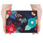 Beautiful Picture Thank U Greeting Card For Ceremony OEM / ODM Available
