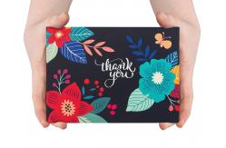 China Beautiful Picture Thank U Greeting Card For Ceremony OEM / ODM Available supplier